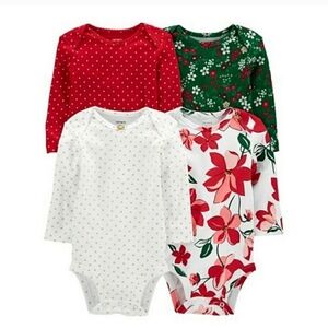 Carter's Baby Girls Cotton Bodysuits